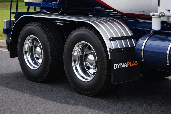 Aluminium Tandem Truck Mudguards