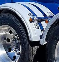 Truck Mudguard Brackets - By Dynaplas Pty Ltd