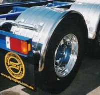 Dynaguard - Stainless Steel Truck Mudguards - By Dynaplas Pty Ltd