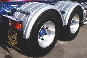 Dynaplas Poly Truck Mudguards